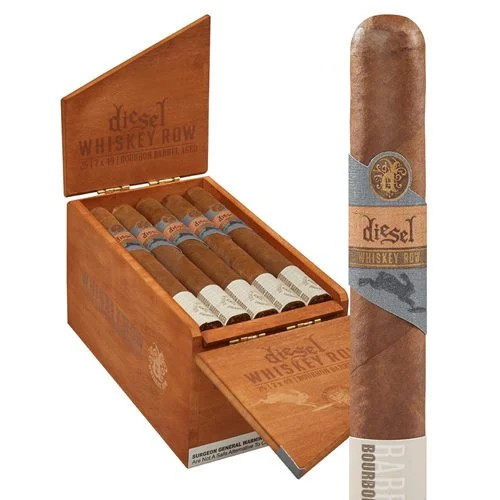 General Cigar Diesel Whiskey Row Rob Box of 25