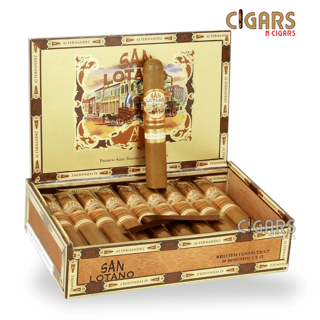 AJ Fernandez San Lotano Requiem Connecticut Robusto Box of 20