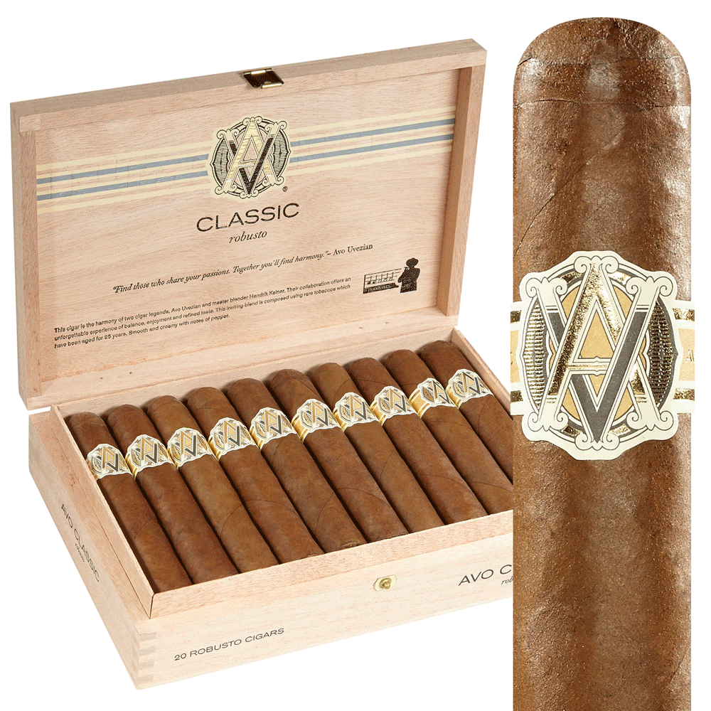 AVO Classic No. 2 (Toro) (6.0"x50) Box of 20