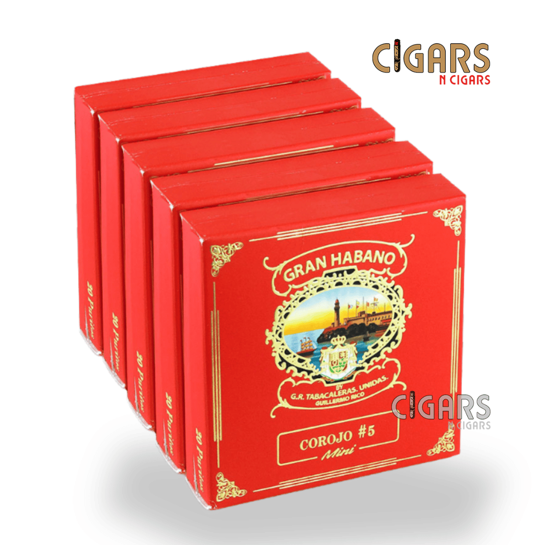 Gran Habano Minis No. 5 Corojo Brick of 100
