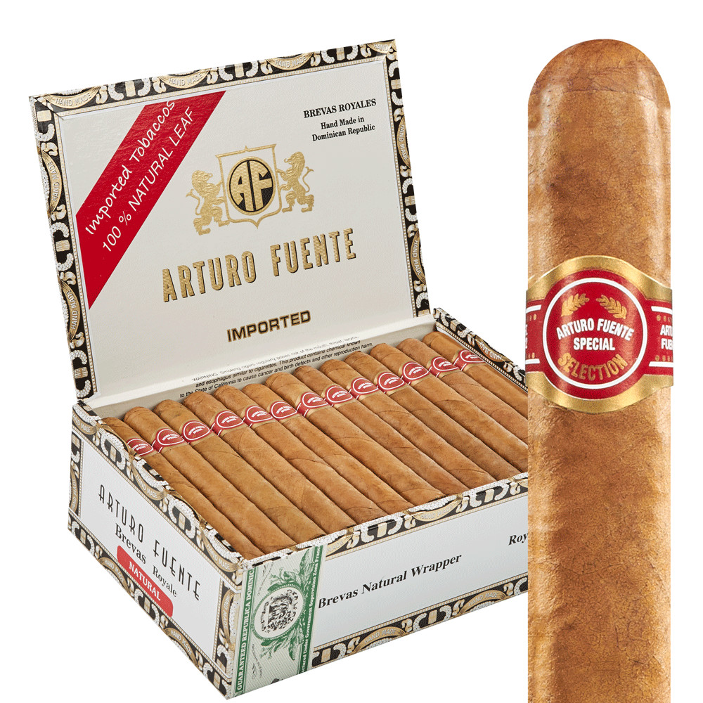 Arturo Fuente Breva Royal Natural Box of 50