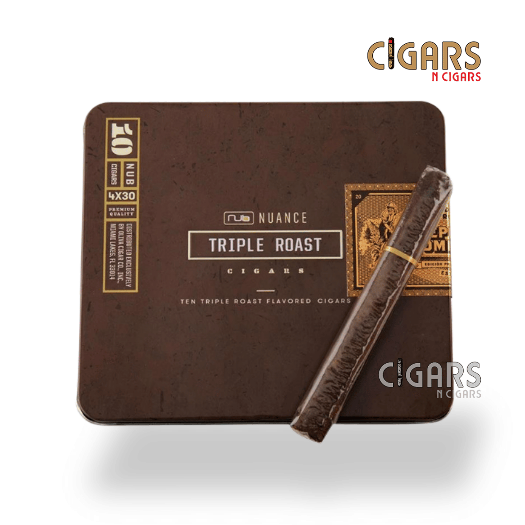 Nub Nuance Triple Roast Cigarillo by Oliva Tin of 5