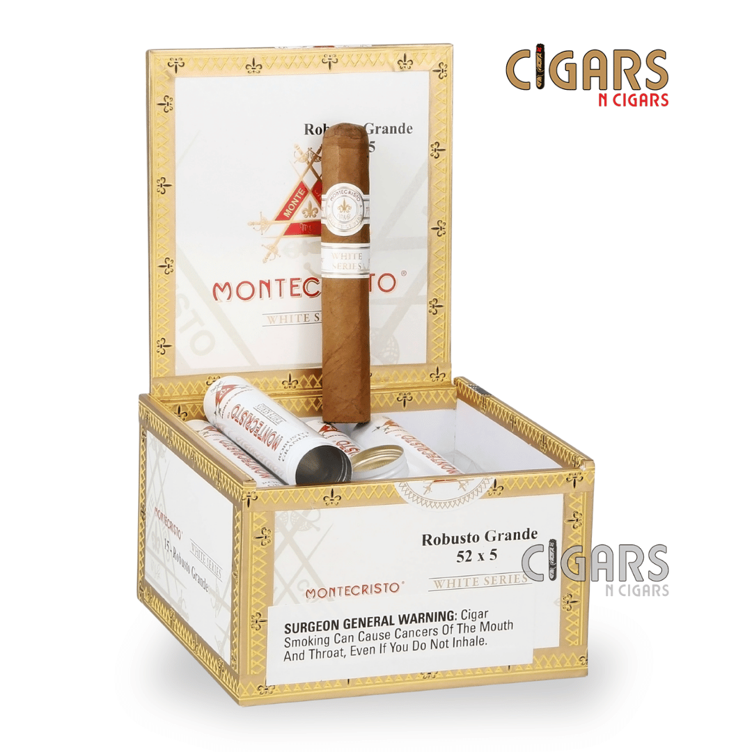 Montecristo White Label Robusto Grande Tubos Box of 15