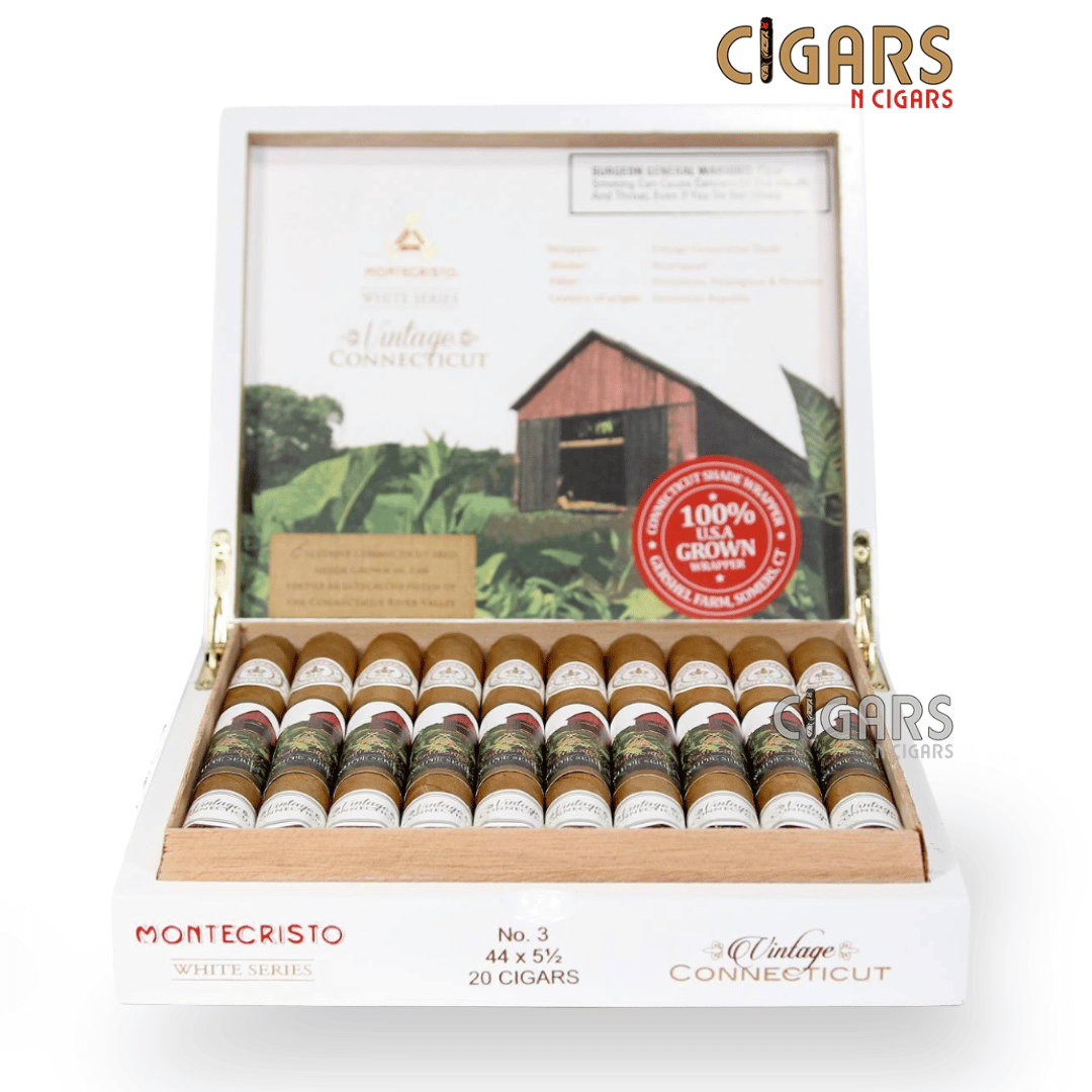 Montecristo White Vintage Connecticut No. 3 Box of 20