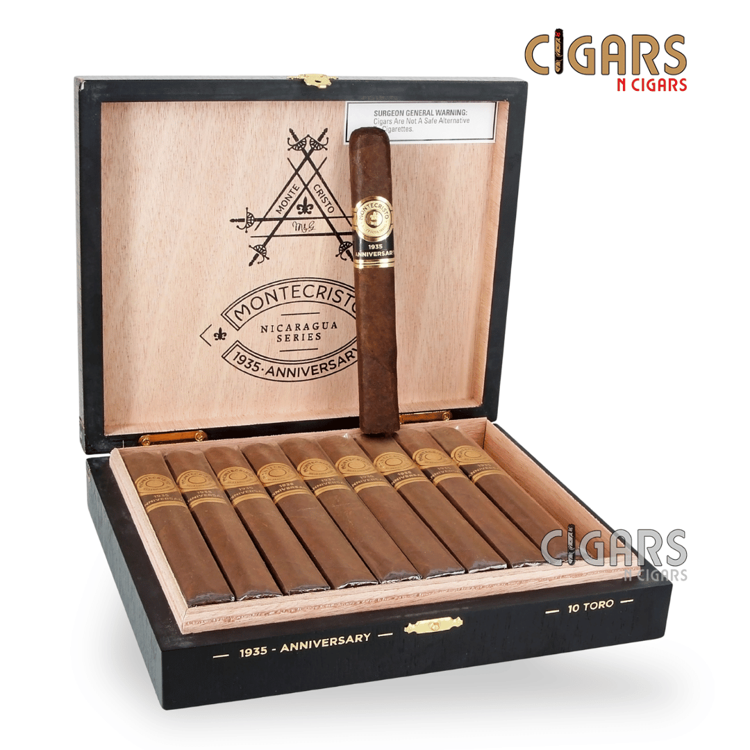 Montecristo 1935 Anniversary Nicaragua Toro Box of 10