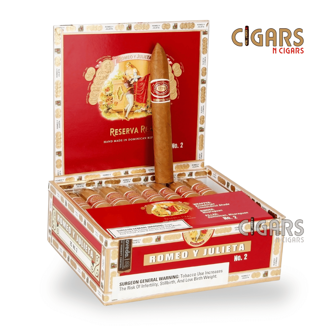 Romeo y Julieta Reserva Real Belicoso No. 2 Box of 25