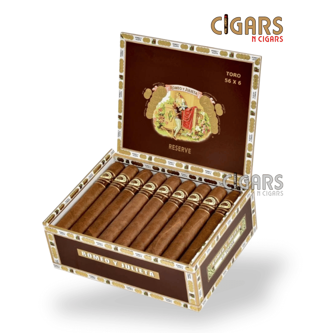 Romeo y Julieta Reserve Toro Box of 27
