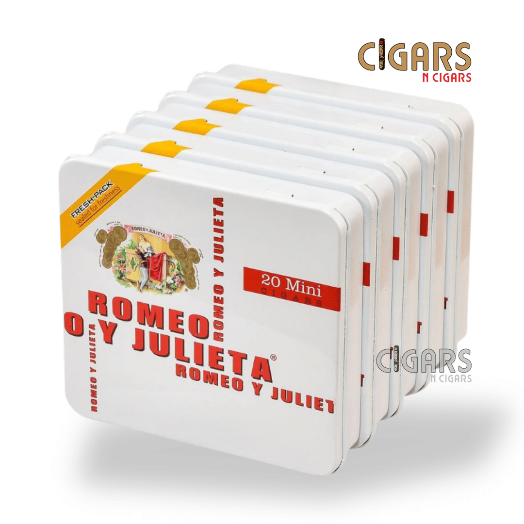 Romeo y Julieta 1875 Mini White Tin Tin of 20