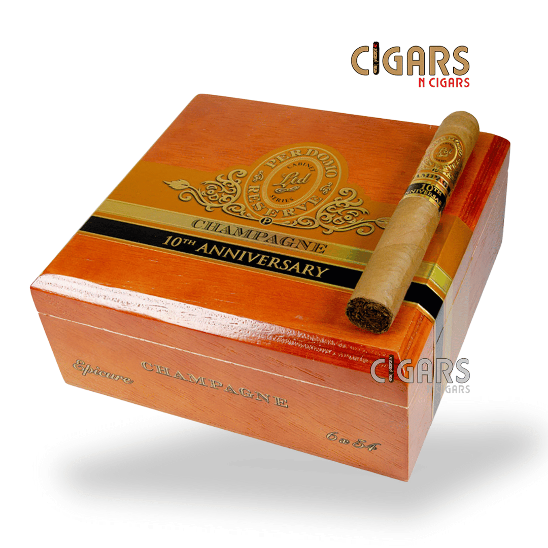 Perdomo Reserve 10th Anniversary Champagne Epicure Box of 25