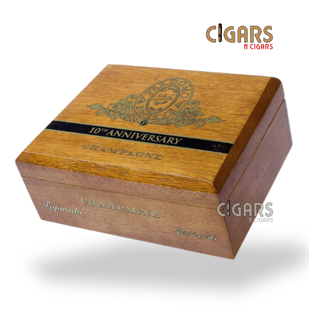 Perdomo Reserve 10th Anniversary Champagne Figurado Box of 25