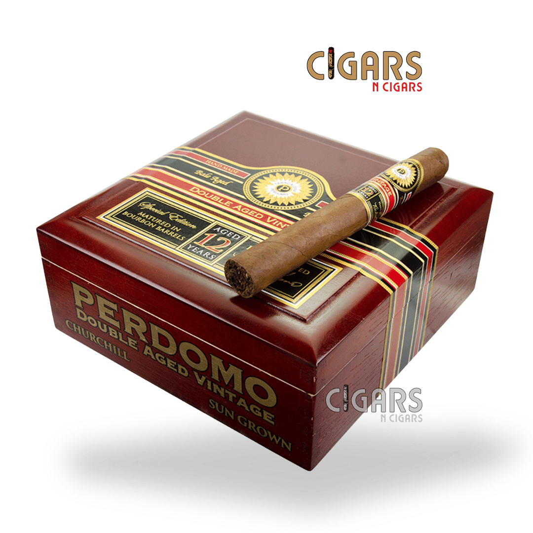 Perdomo Double Aged 12-Year Vintage Sun Grown Churchill Box of 24