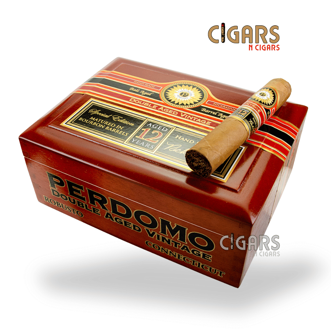 Perdomo Double Aged 12-Year Vintage Connecticut Robusto Box of 24