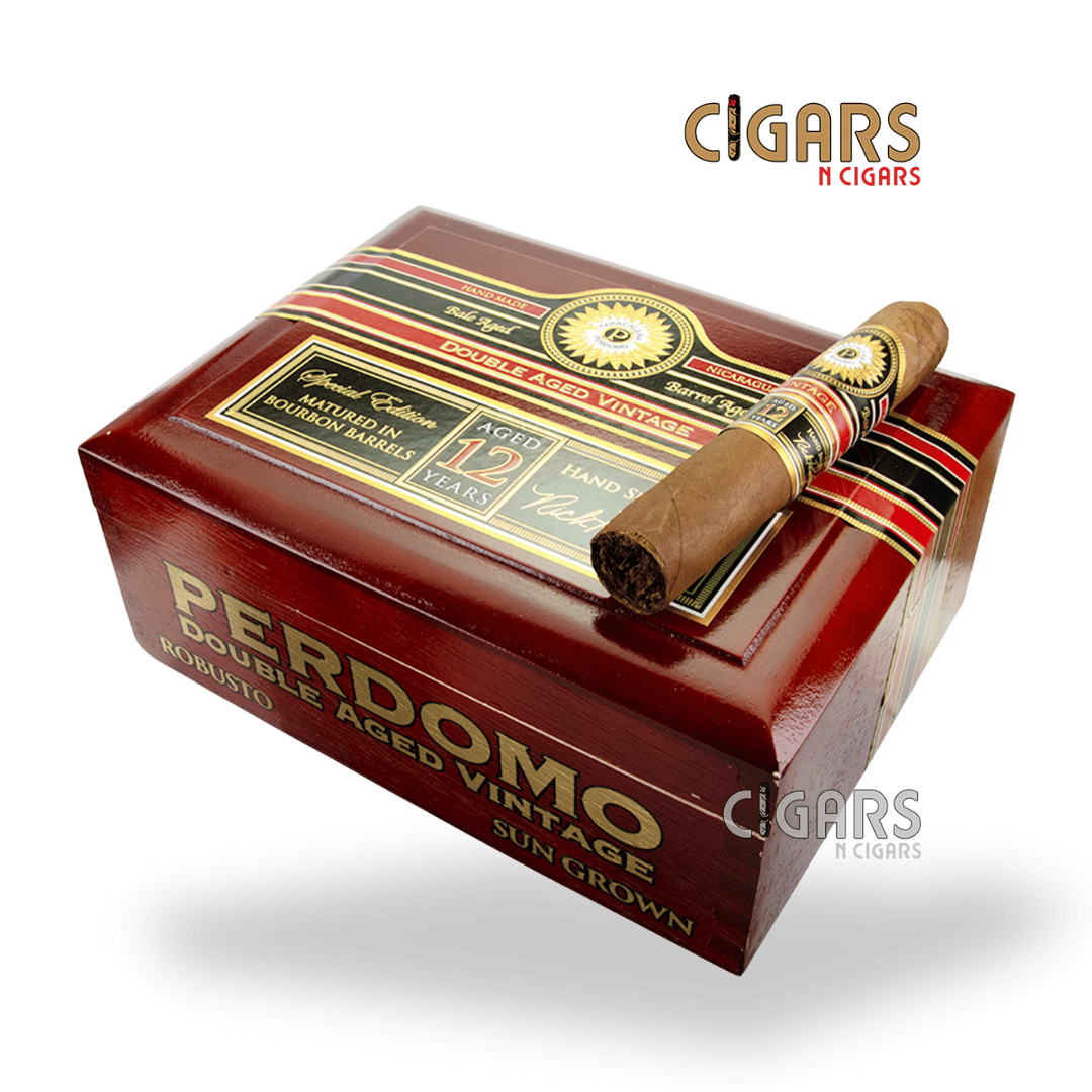 Perdomo Double Aged 12-Year Vintage Sun Grown Robusto Box of 24
