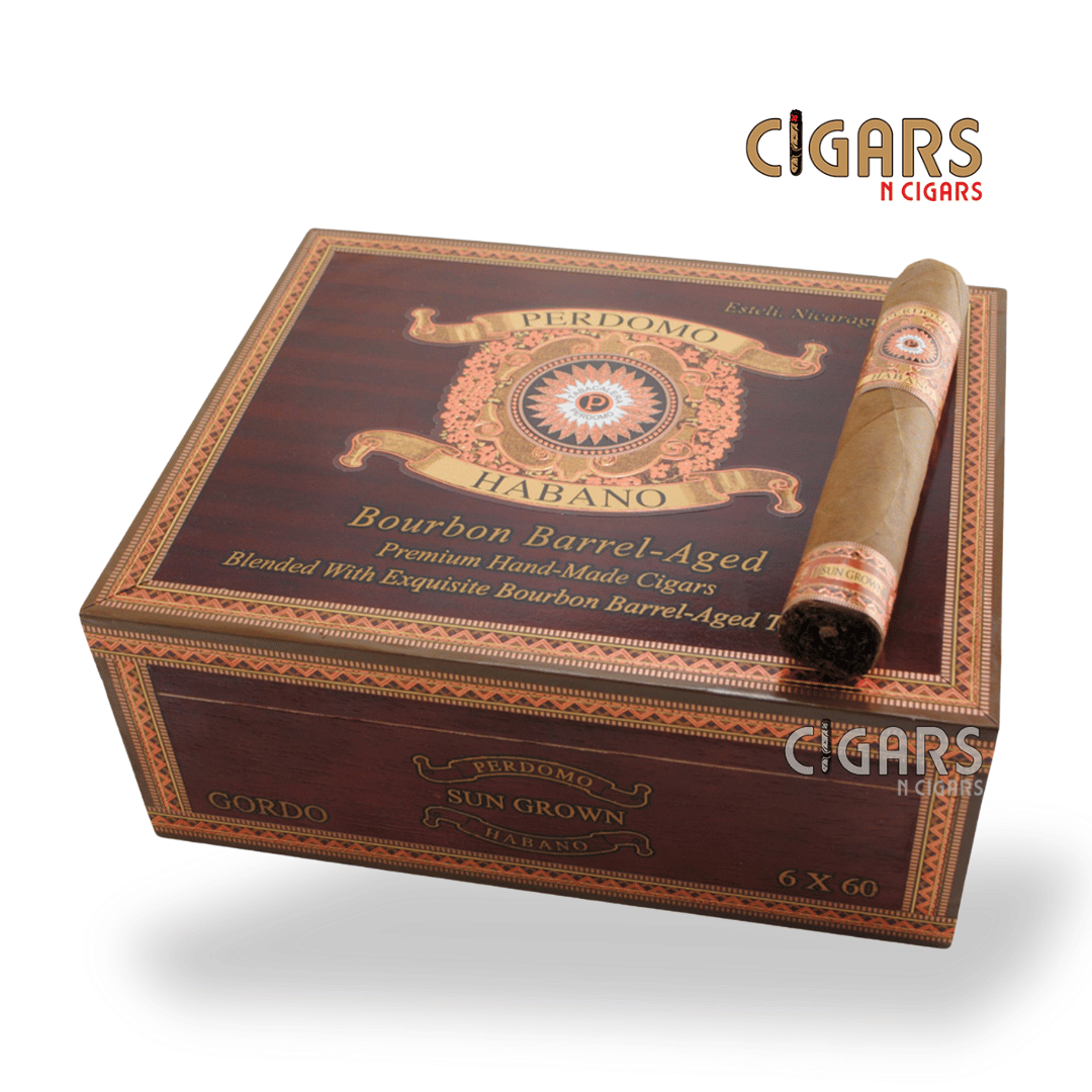 Habano Bourbon Barrel-Aged Sun Grown Gordo Box of 24