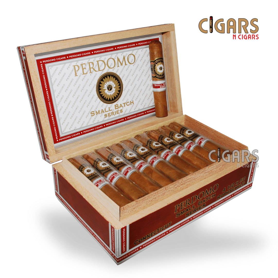 Perdomo Small Batch Connecticut Rothschild Box of 30