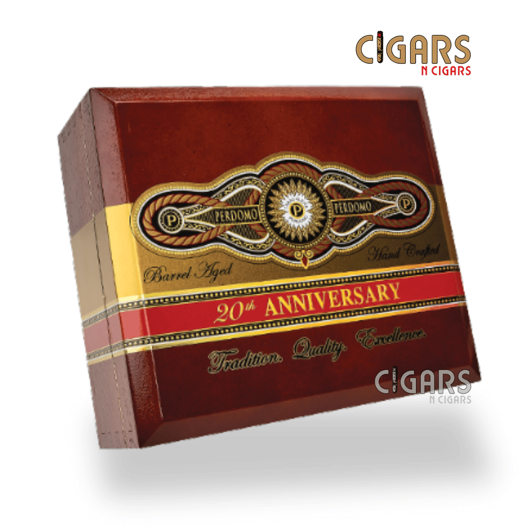 Perdomo 20th Anniversary Connecticut Corona Grande Box of 24