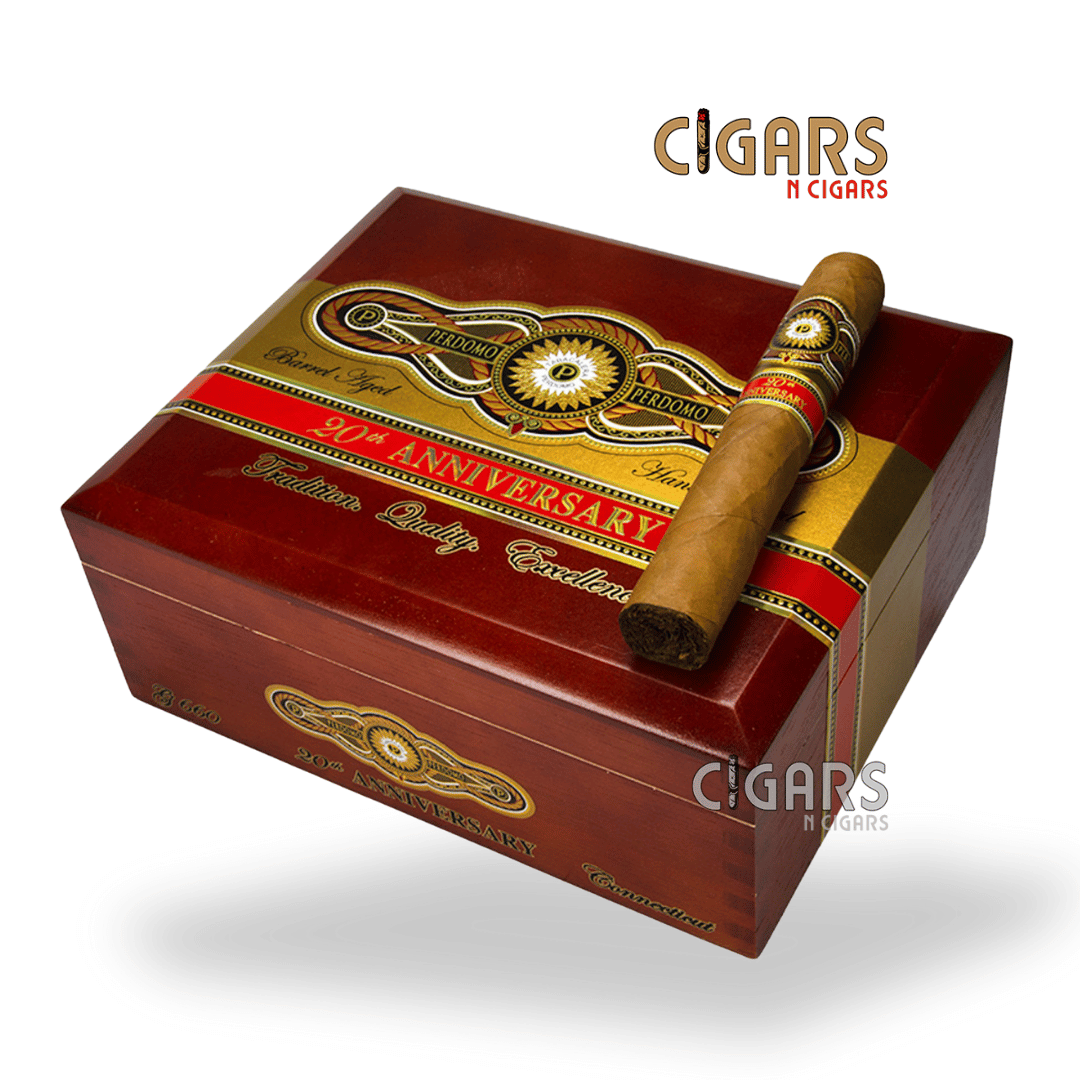 Perdomo 20th Anniversary Connecticut Gordo Box of 24