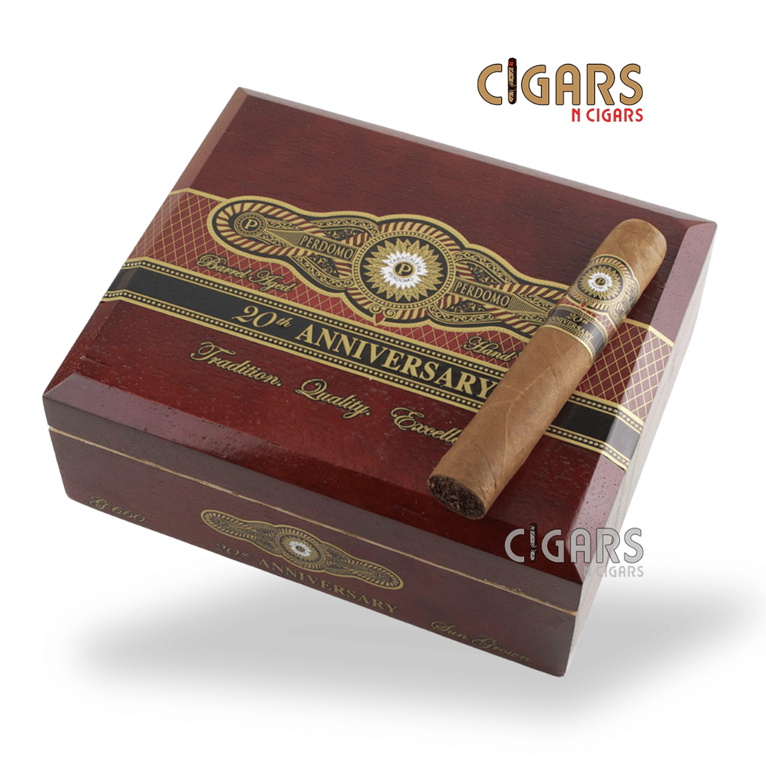 Perdomo 20th Anniversary Sun Grown Gordo Box of 24