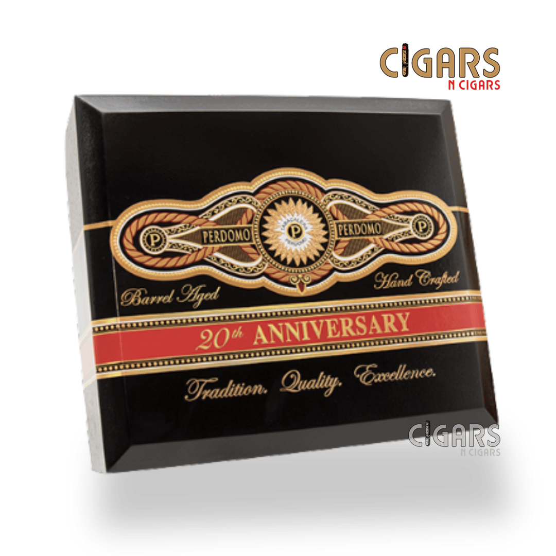 Perdomo 20th Anniversary Maduro Pyramid Box of 24