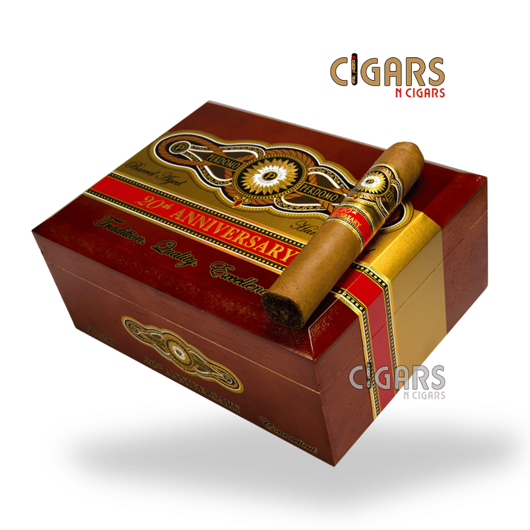 Perdomo 20th Anniversary Connecticut Robusto Box of 24