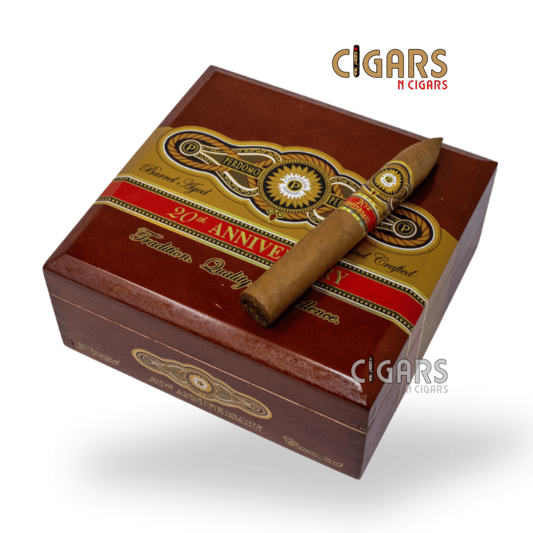 Perdomo 20th Anniversary Connecticut Torpedo Box of 24