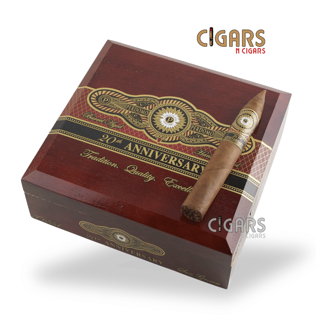 Perdomo 20th Anniversary Sun Grown Torpedo Box of 24