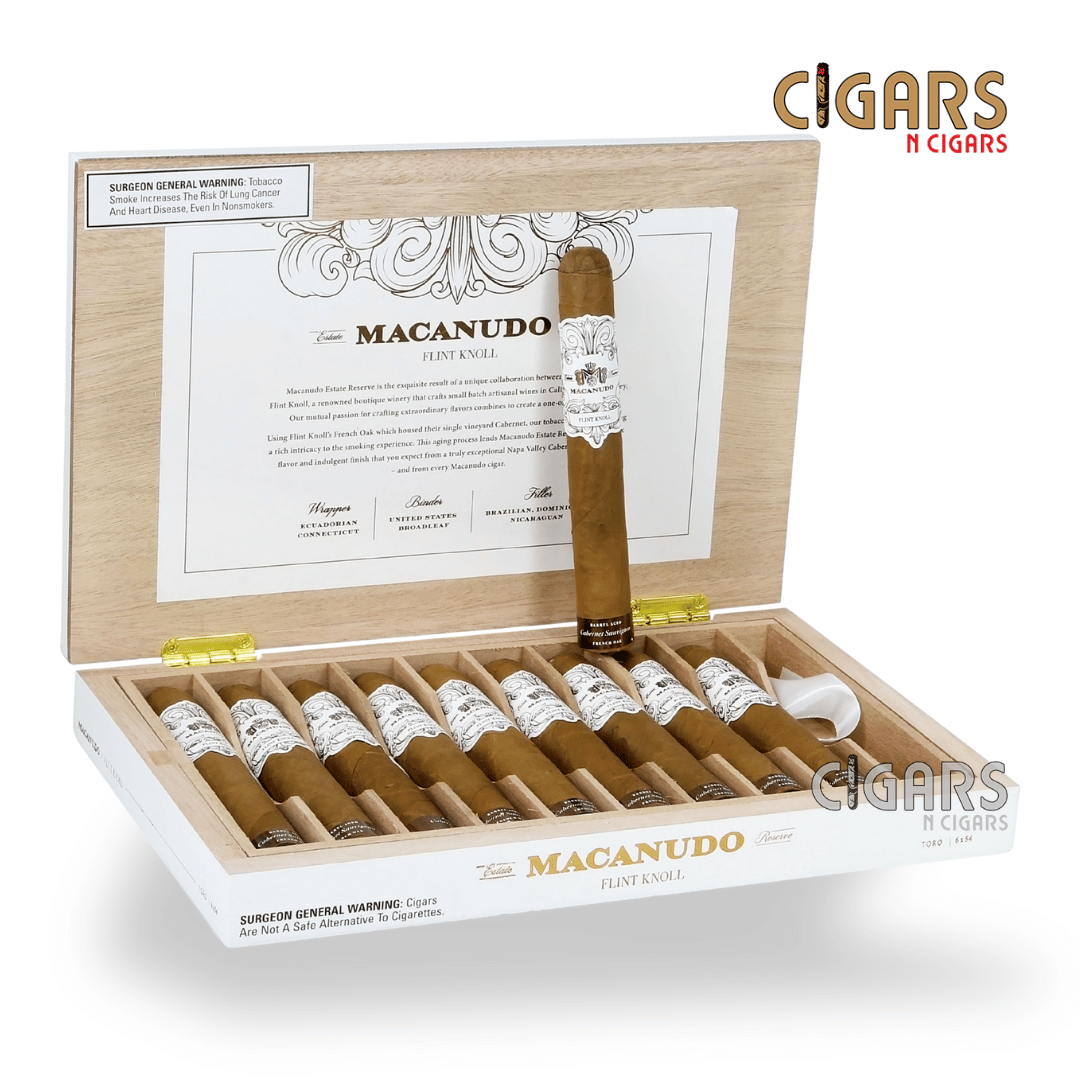 Macanudo Estate Reserve Flint Knoll Toro Box of 10