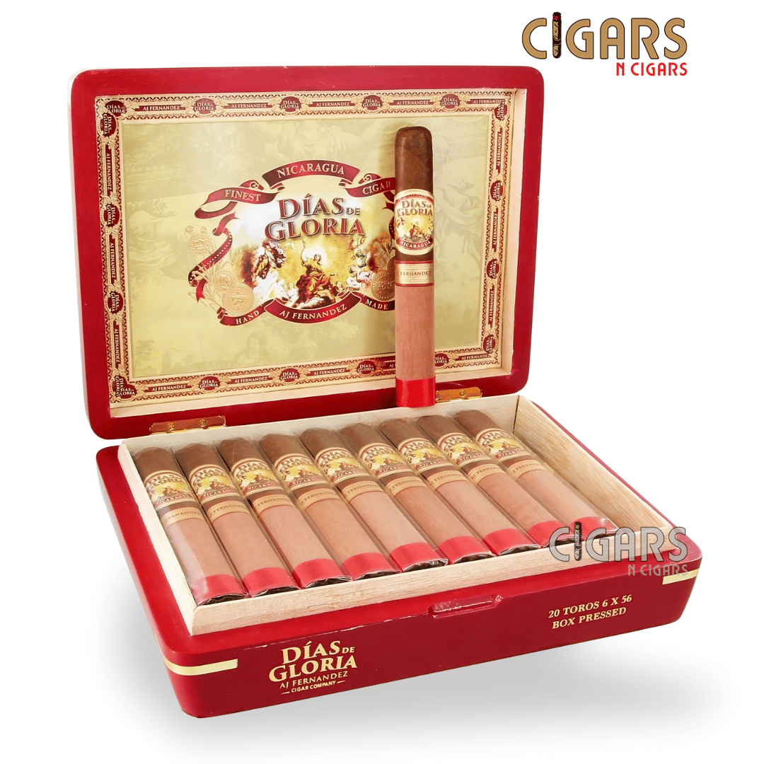 AJ Fernandez Dias de Gloria Toro Box-Pressed Box of 20