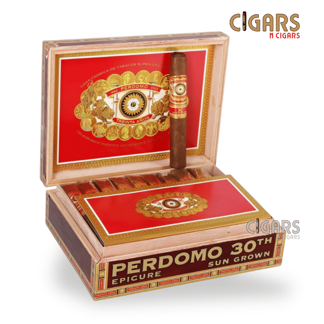 Perdomo 30th Anniversary Sun Grown Epicure Box of 30