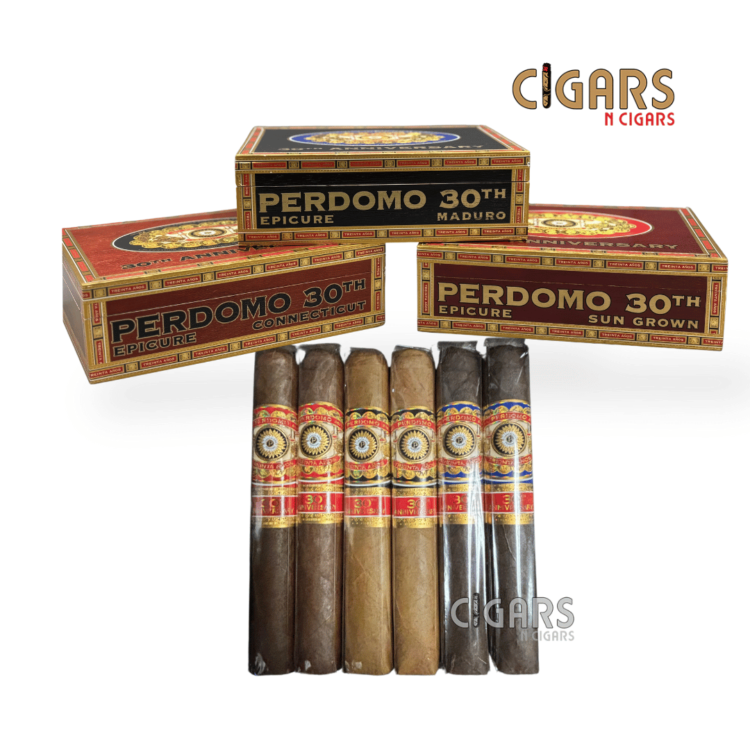 Perdomo 30th Anniversary Sampler Pack of 6