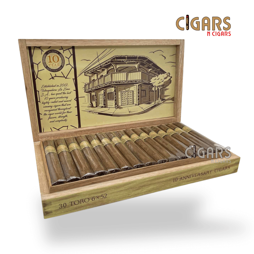 La Zona 10 Year Anniversary Toro Box of 30