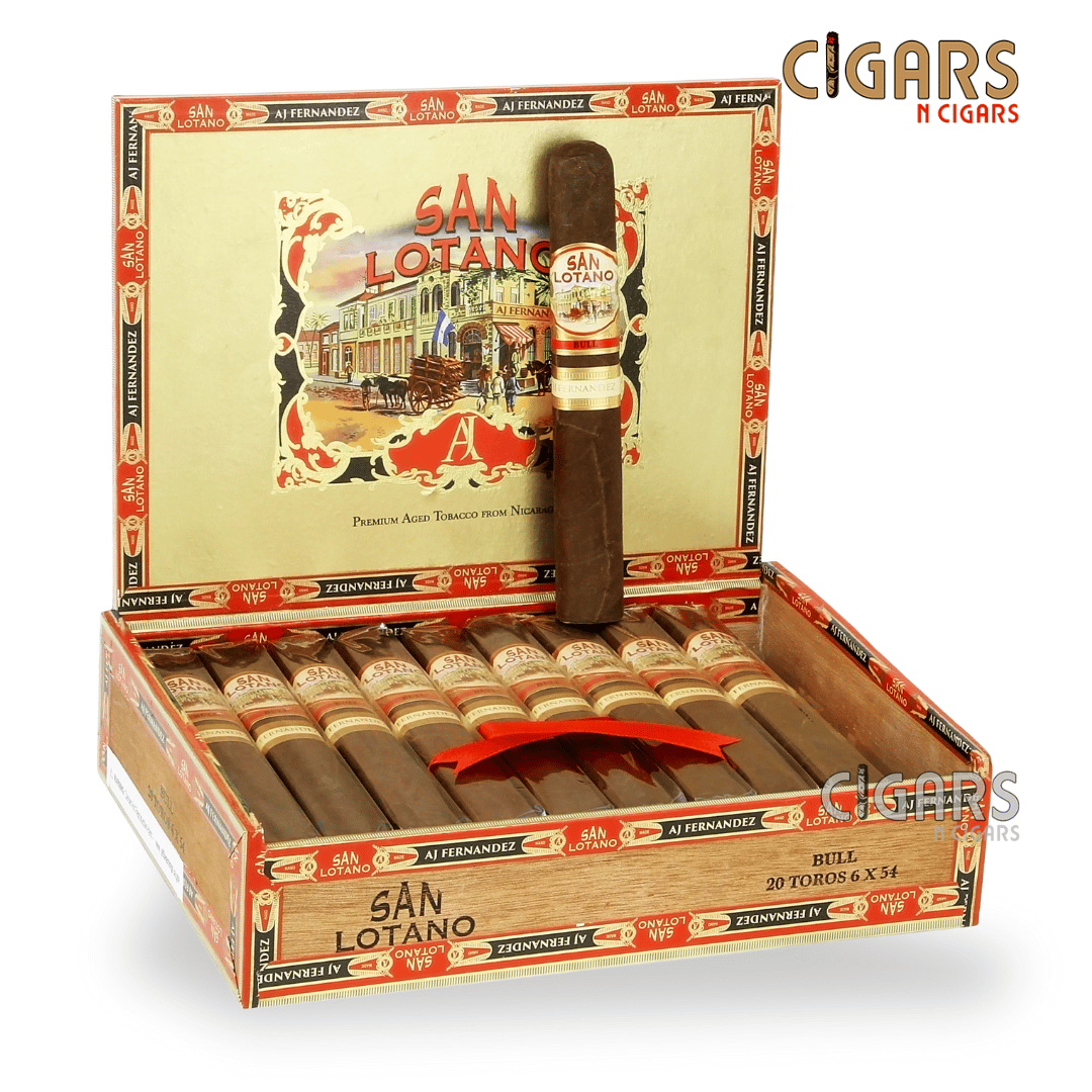 AJ Fernandez San Lotano The Bull Toro Box of 20
