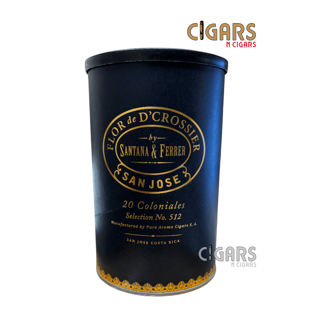 Flor De D'Crossier Selection No. 512 Coloniales Tin Of