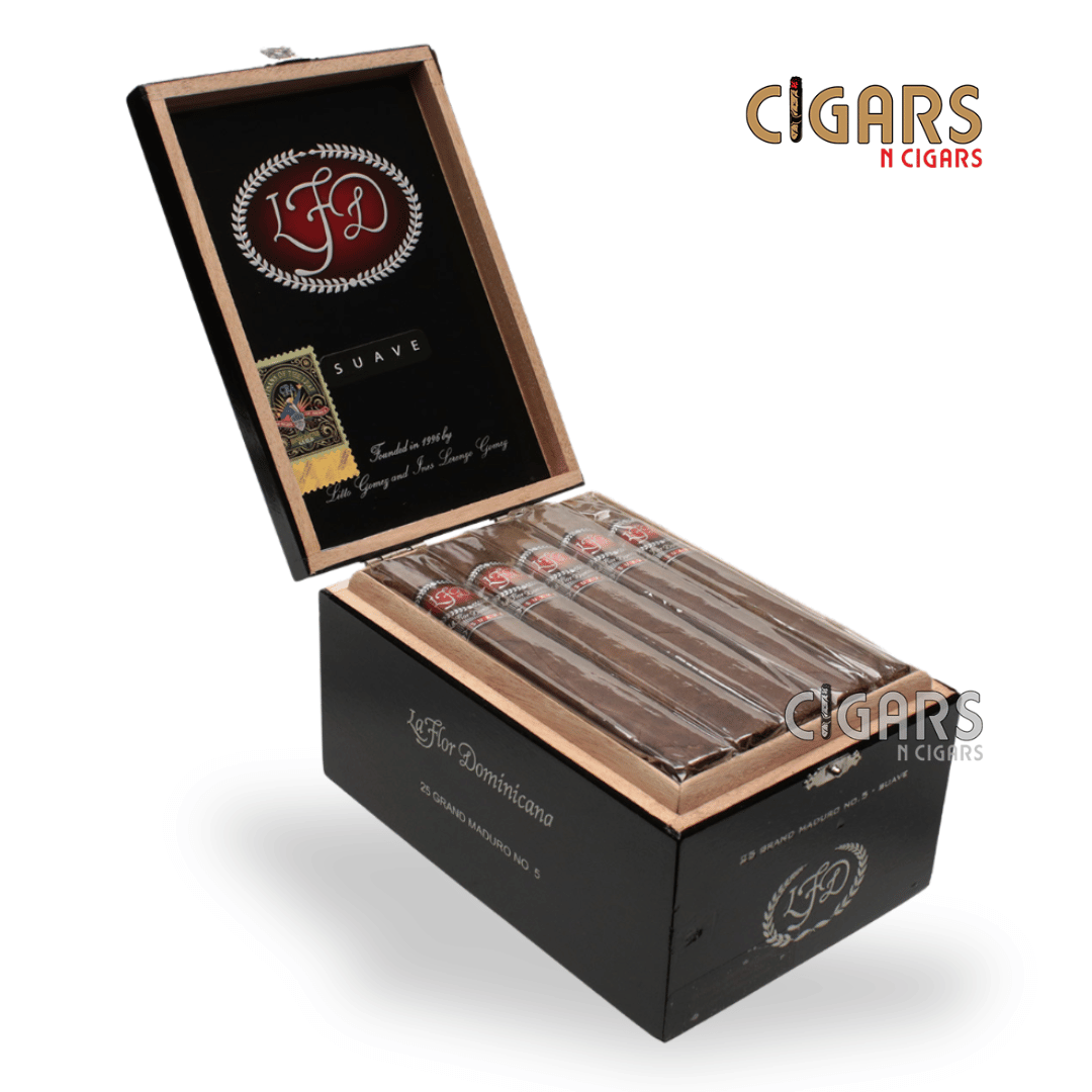 La Flor Dominicana (LFD) Suave Grand Maduro No. 5 Box of 25