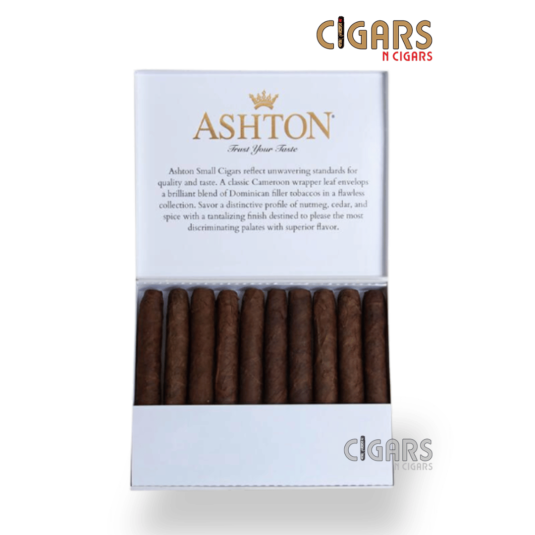 Ashton Small Cigars Cameroon Senoritas Pack of 10