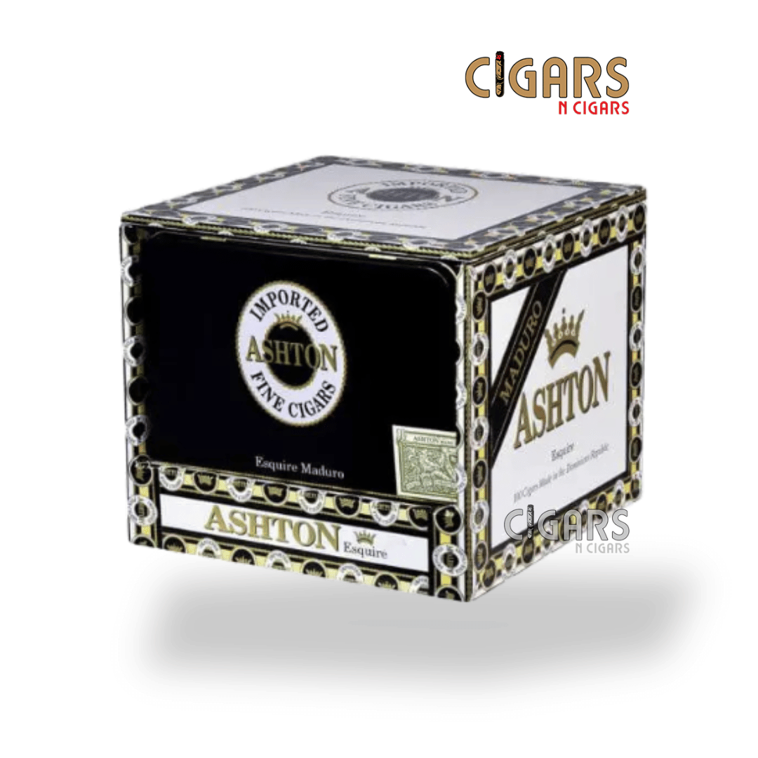 Ashton Small Cigars Esquire Maduro Pack of 10