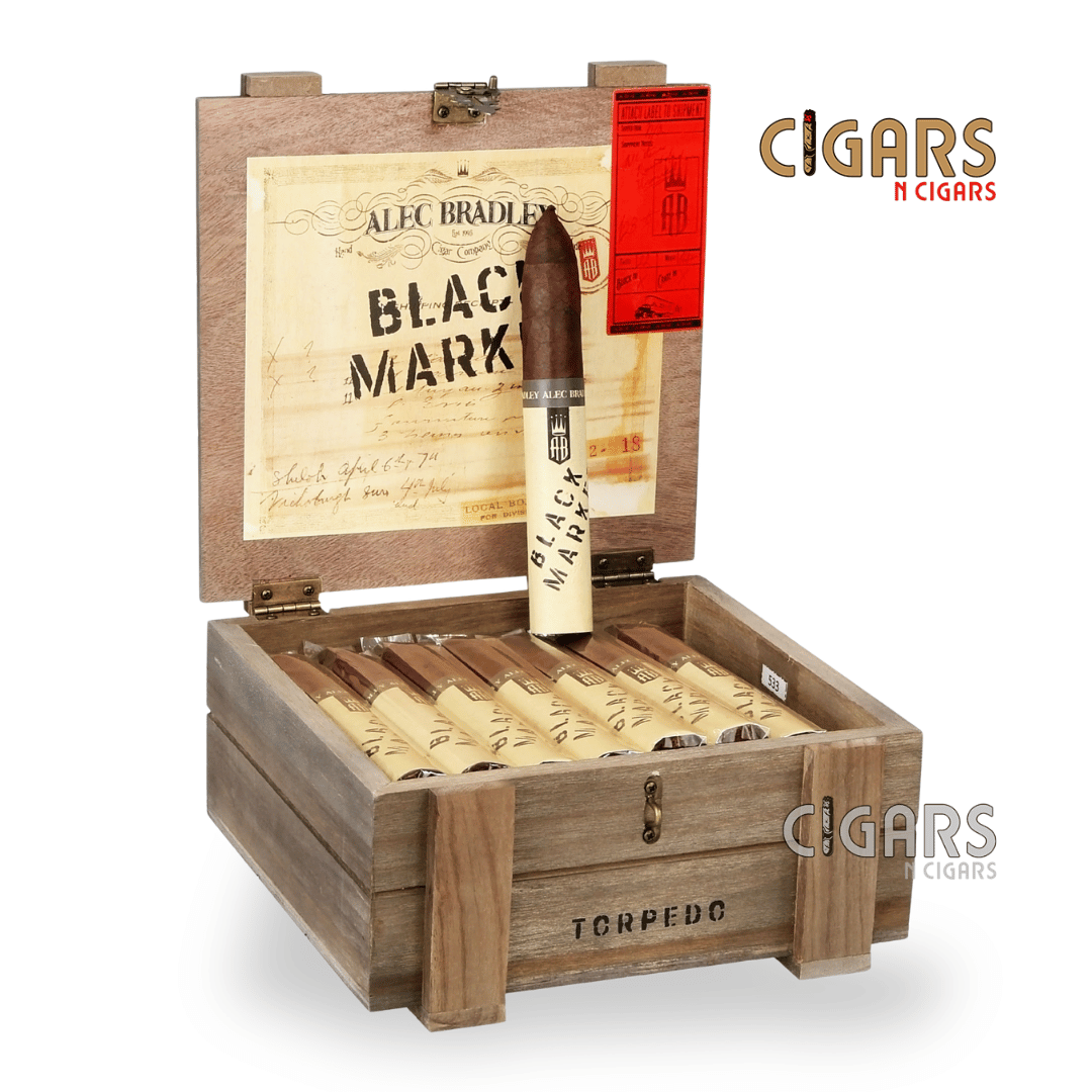 Alec Bradley Black Market Torpedo Box of 24