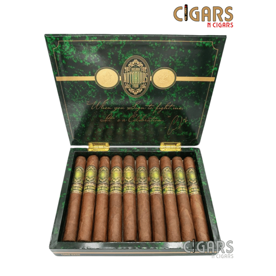 Notorious Cigar by Conor McGregor Corona Gordo Box of 10