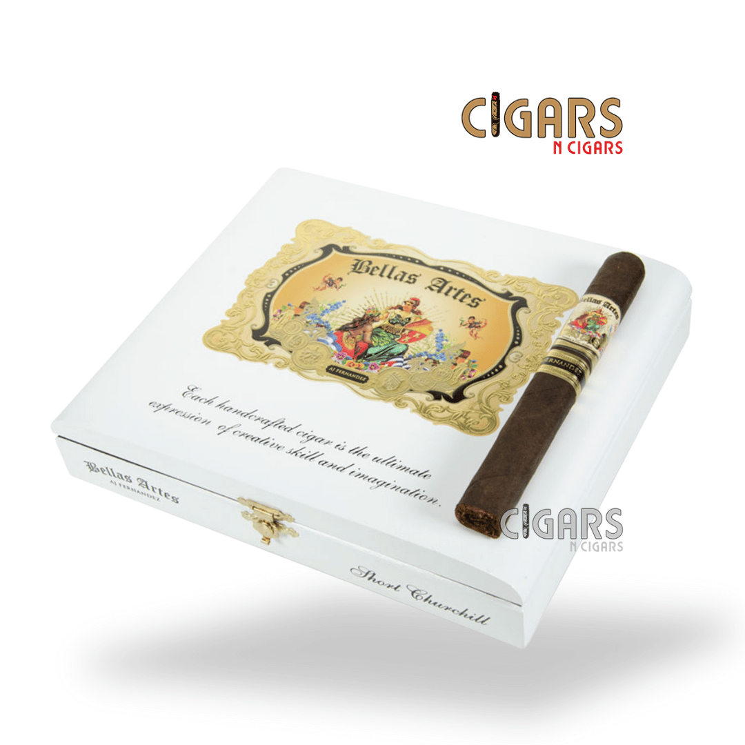 AJ Fernandez Bellas Artes Maduro Short Churchill Box of 20