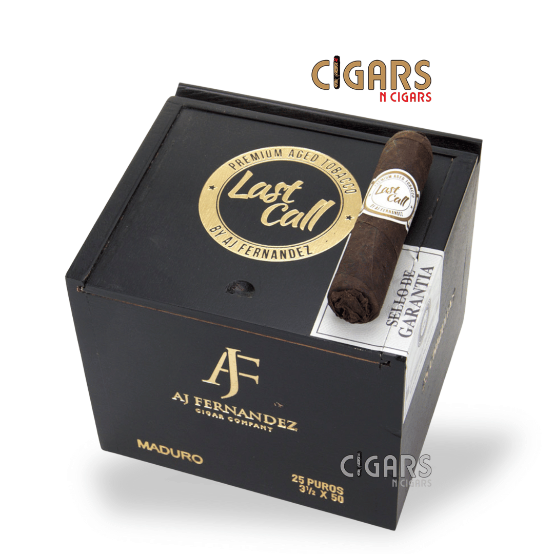 AJ Fernandez Last Call Maduro Chiquitas Box of 25