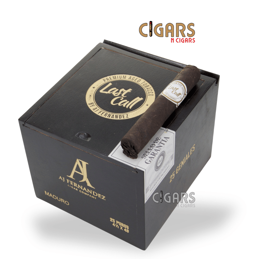 AJ Fernandez Last Call Maduro Geniales Box of 25