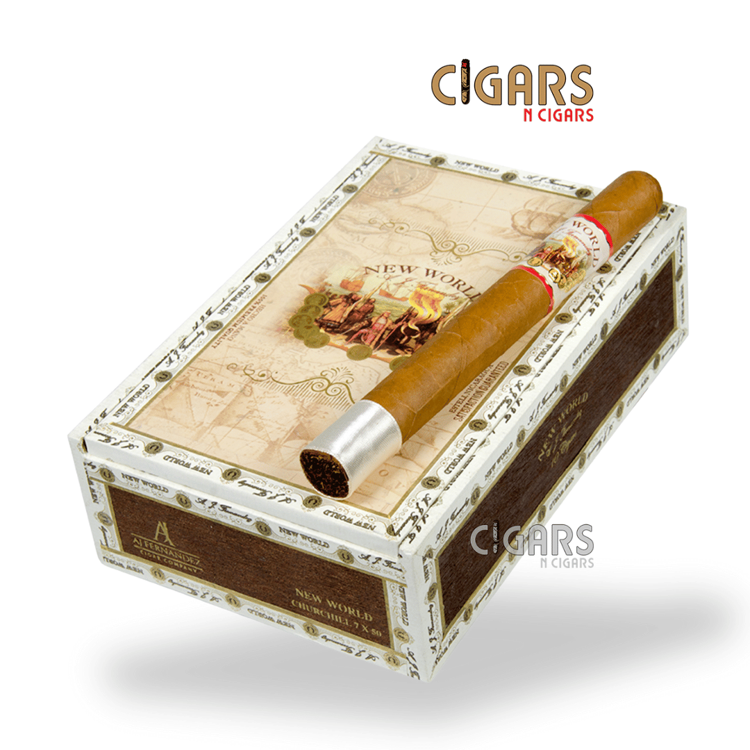 AJ Fernandez New World Connecticut Churchill Box of 10