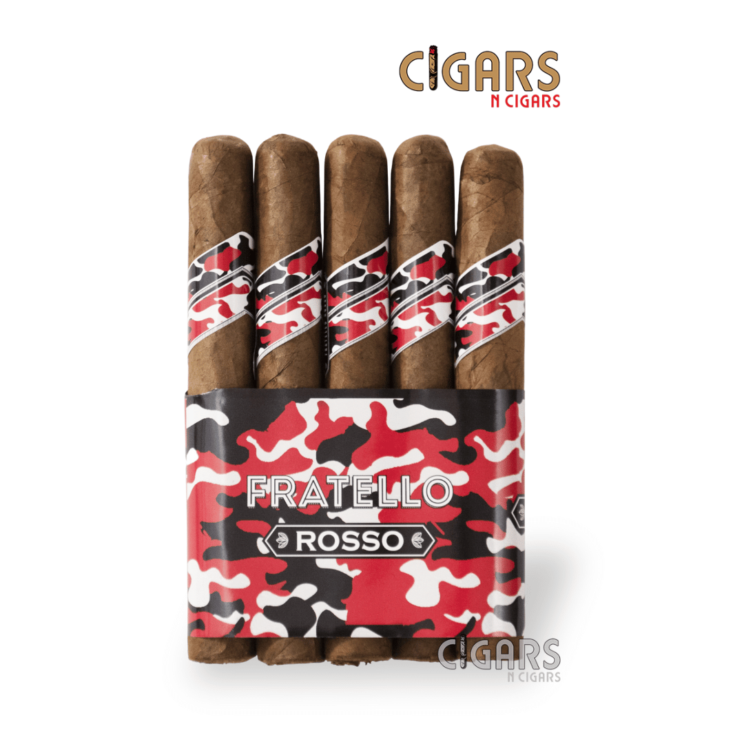 Fratello Camo Rosso Habano Toro Bundle of 15