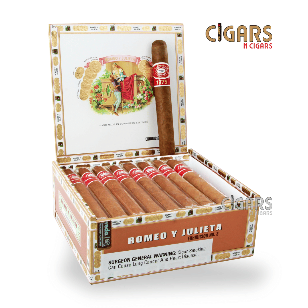 Romeo y Julieta 1875 Exhibicion No. 3 Box of 25
