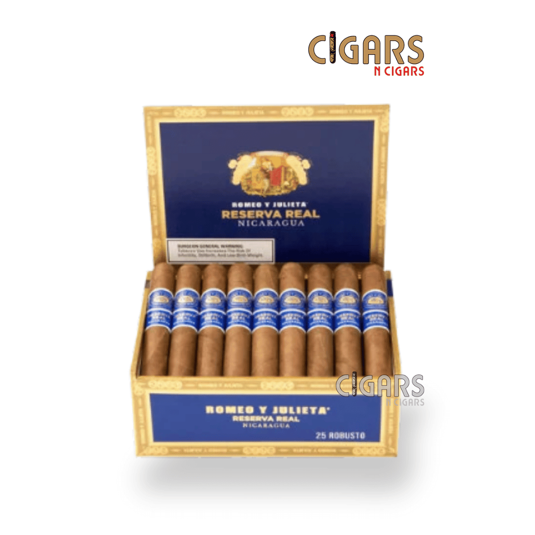 Romeo y Julieta Reserva Real Nicaragua Robusto Box of 25