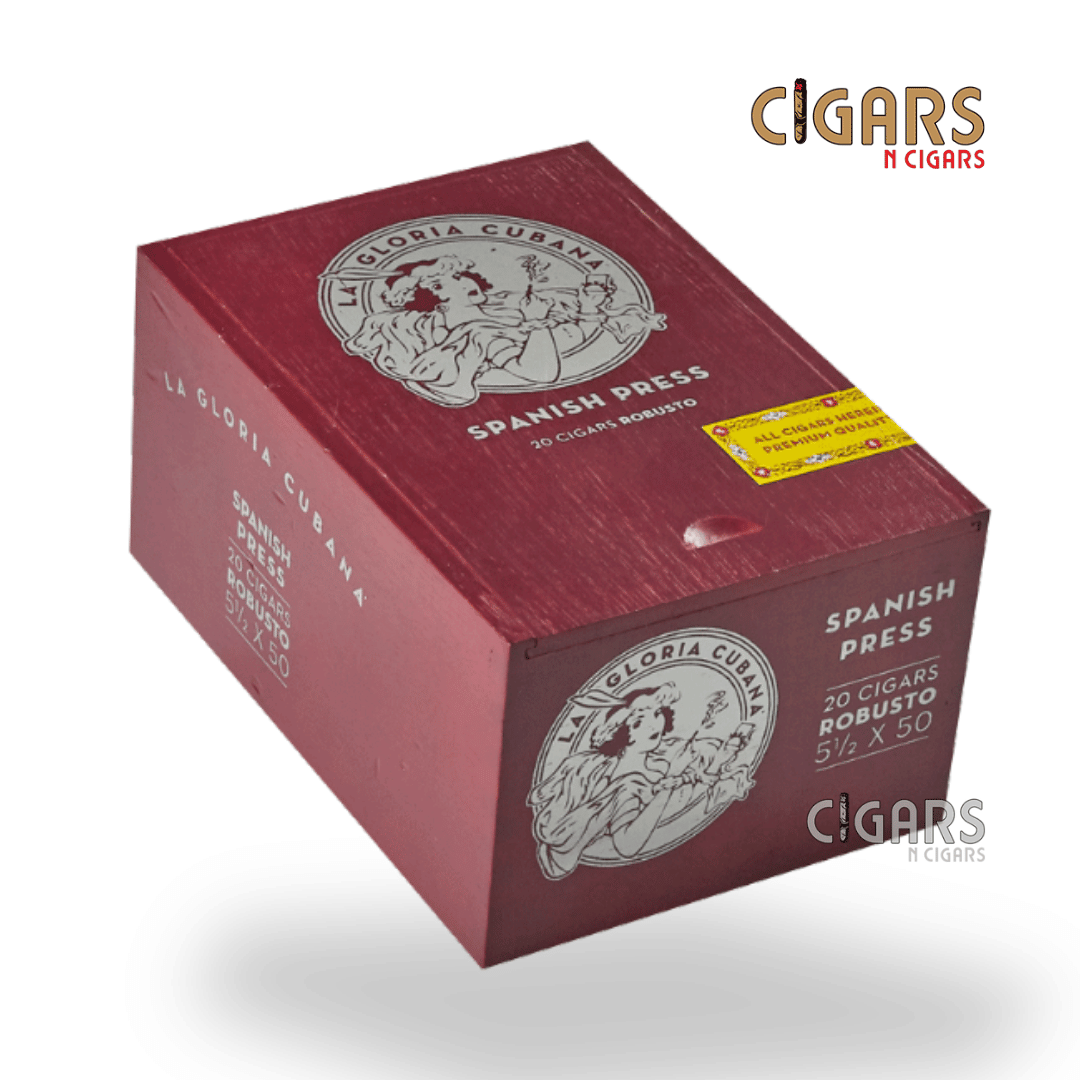 La Gloria Cubana Spanish Press Robusto Box of 20