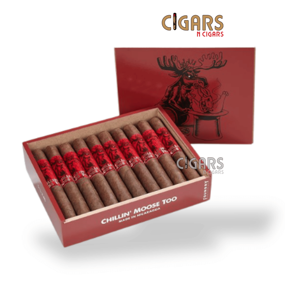 Chillin' Moose Too Robusto Box of 20