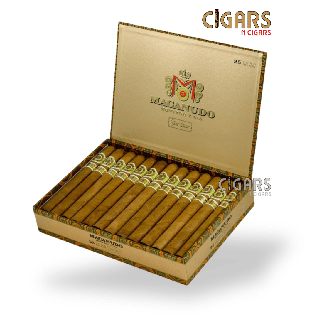 Macanudo Gold Label Lord Nelson Box of 25