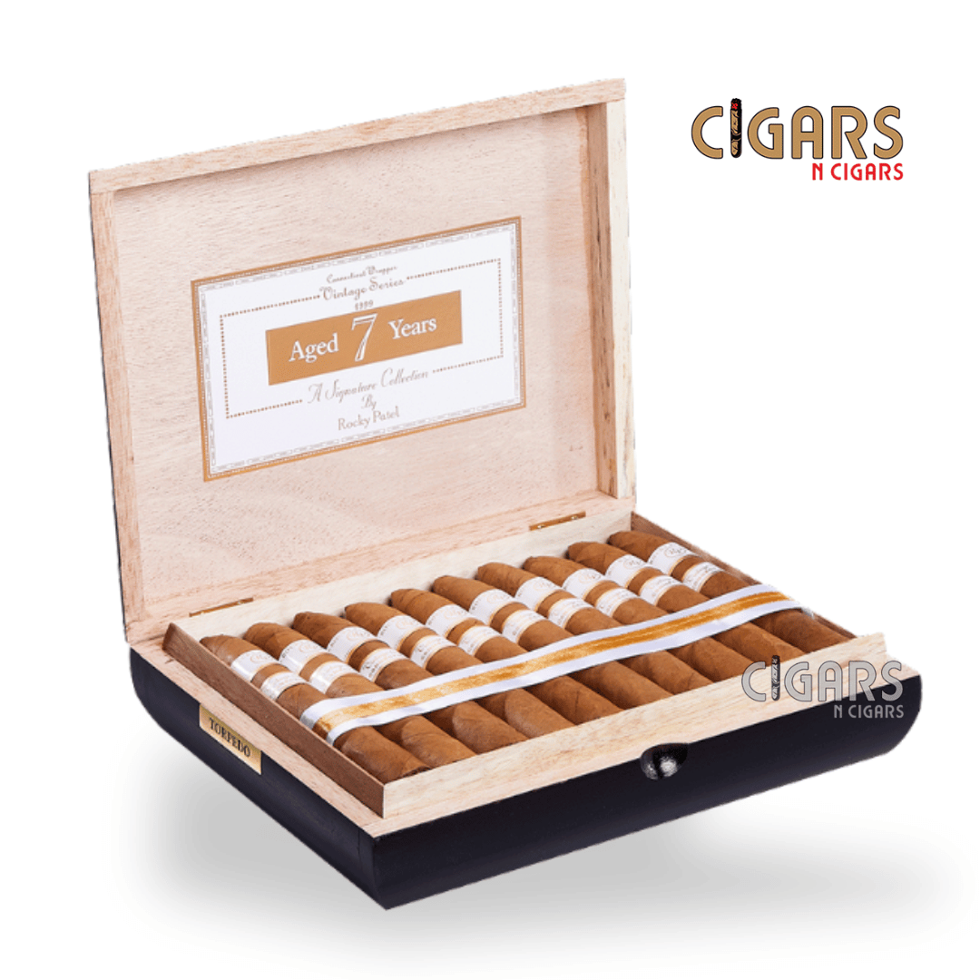 Rocky Patel Vintage 1999 Connecticut Torpedo Box of 20