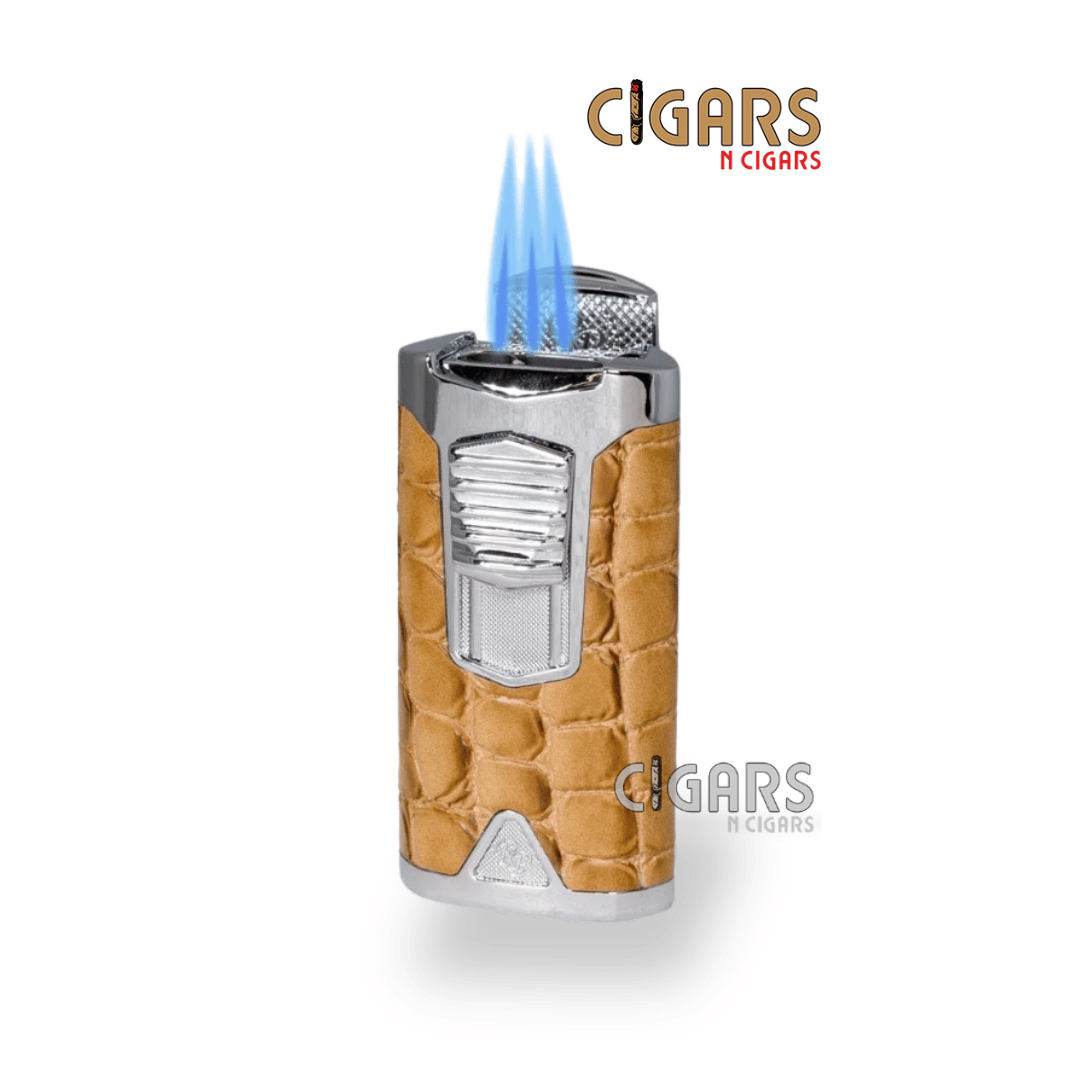 Rocky Patel Statesman 3 Flame Torch Brown & Nickle